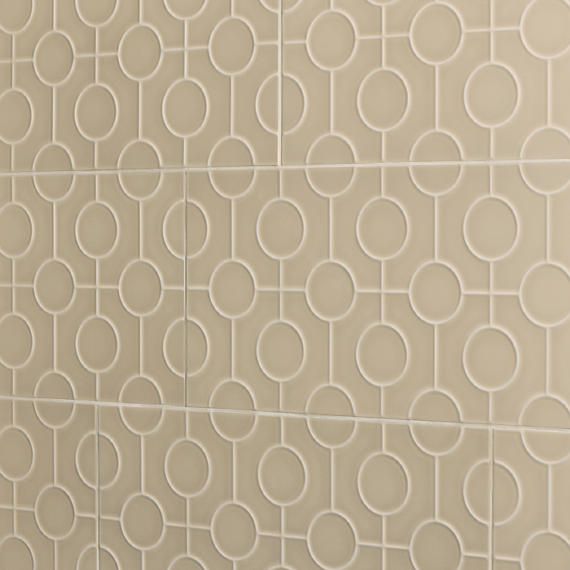 Luminique Dune Rectangle, Circle 12X24 Glossy
