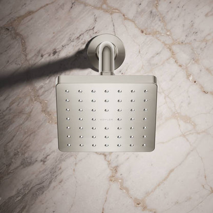 Parallel 2.5 GPM Single Function Shower Head With Katalyst Air-Induction Spray Technology