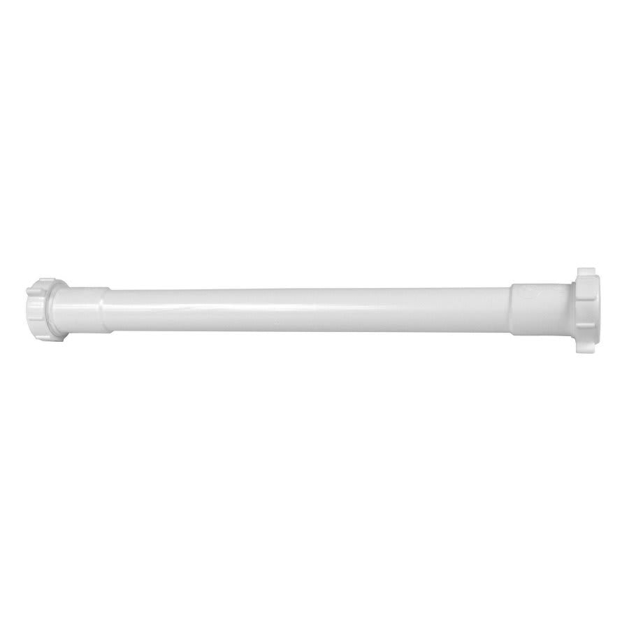 Tubular Extension, 1-1/4 in, Slip Joint, White