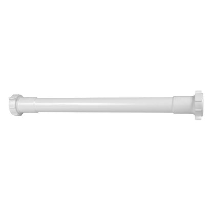 Tubular Extension, 1-1/4 in, Slip Joint, White