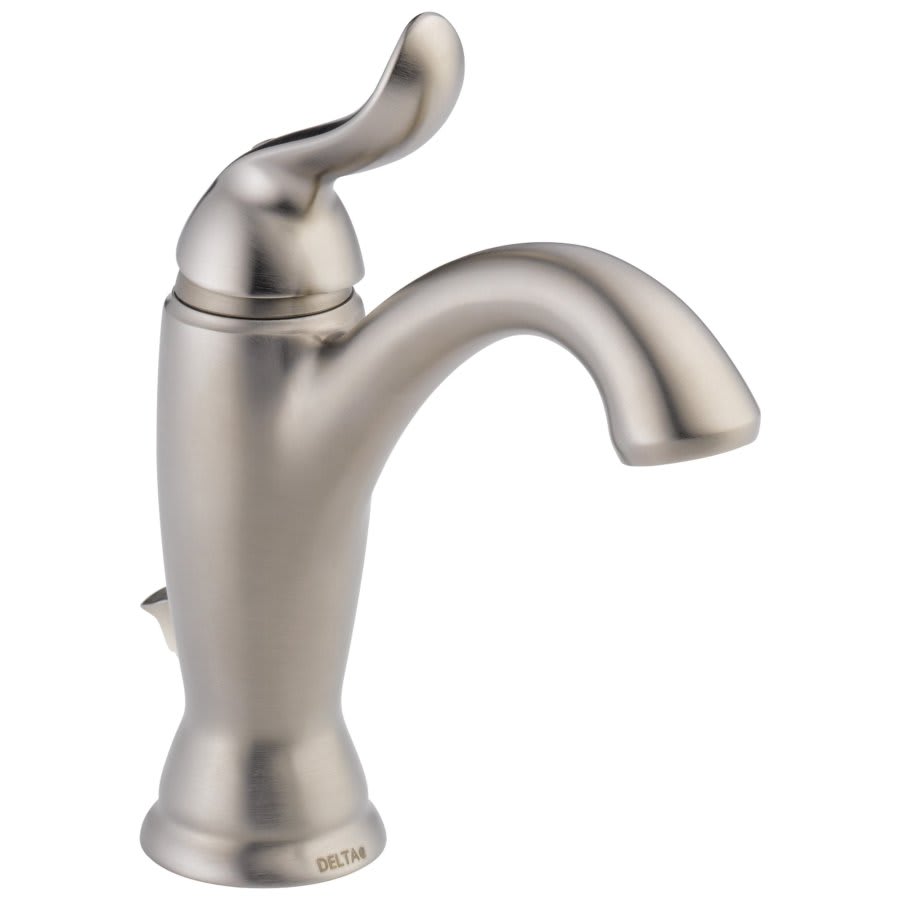 Linden™ Single Hole or Centerset Lavatory Faucet, ADA, 1 Handle, 1-Hole, 1.2 gpm, Stainless