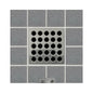 Drain Grate, For Use With Drain, Stainless Steel/Polycarbonate