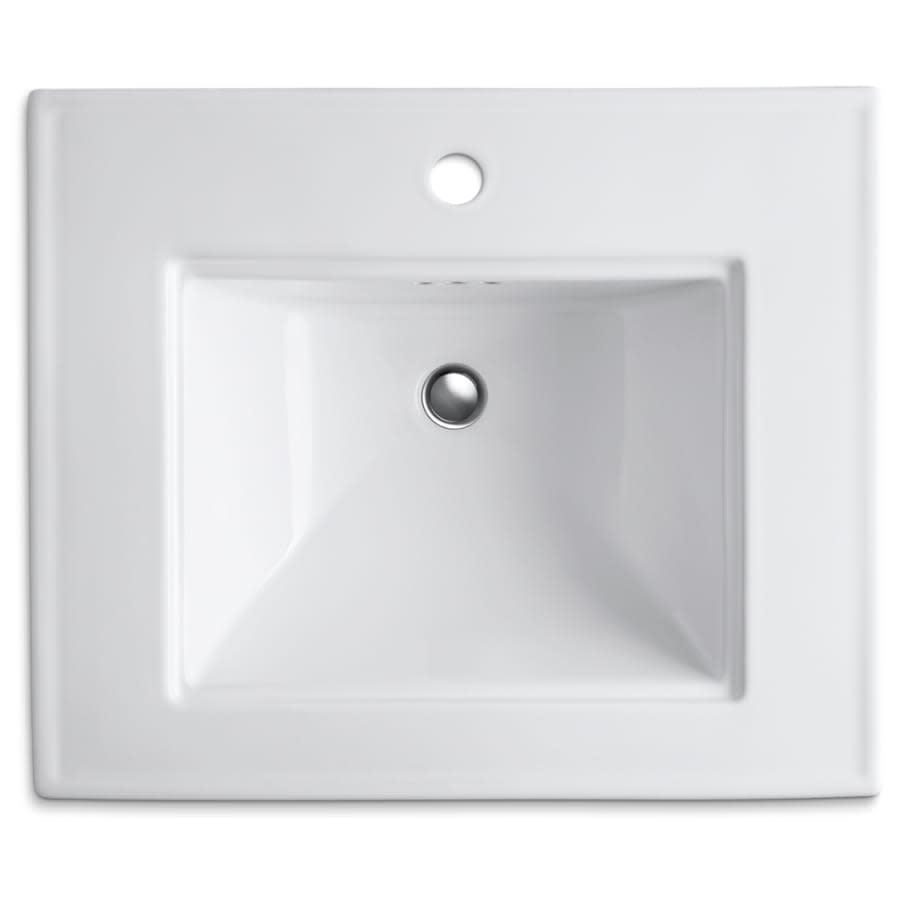 Memoirs Fireclay Pedestal Bathroom Sink - Less Pedestal and Legs