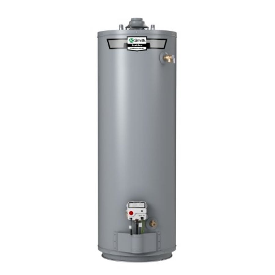 Atmospheric Tall Residential Water Heater, 50 gal, Propane, 37 Kbtu/hr, 0.62 Energy Factor