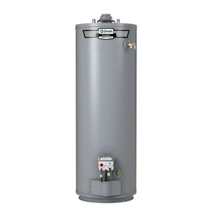 Atmospheric Tall Residential Water Heater, 50 gal, Propane, 37 Kbtu/hr, 0.62 Energy Factor