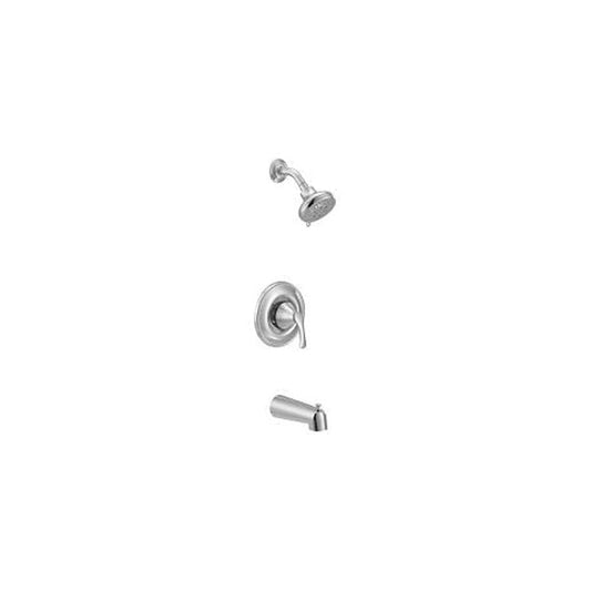 Seena™ Pressure Balanced Tub & Shower Trim, ADA, Polished Chrome