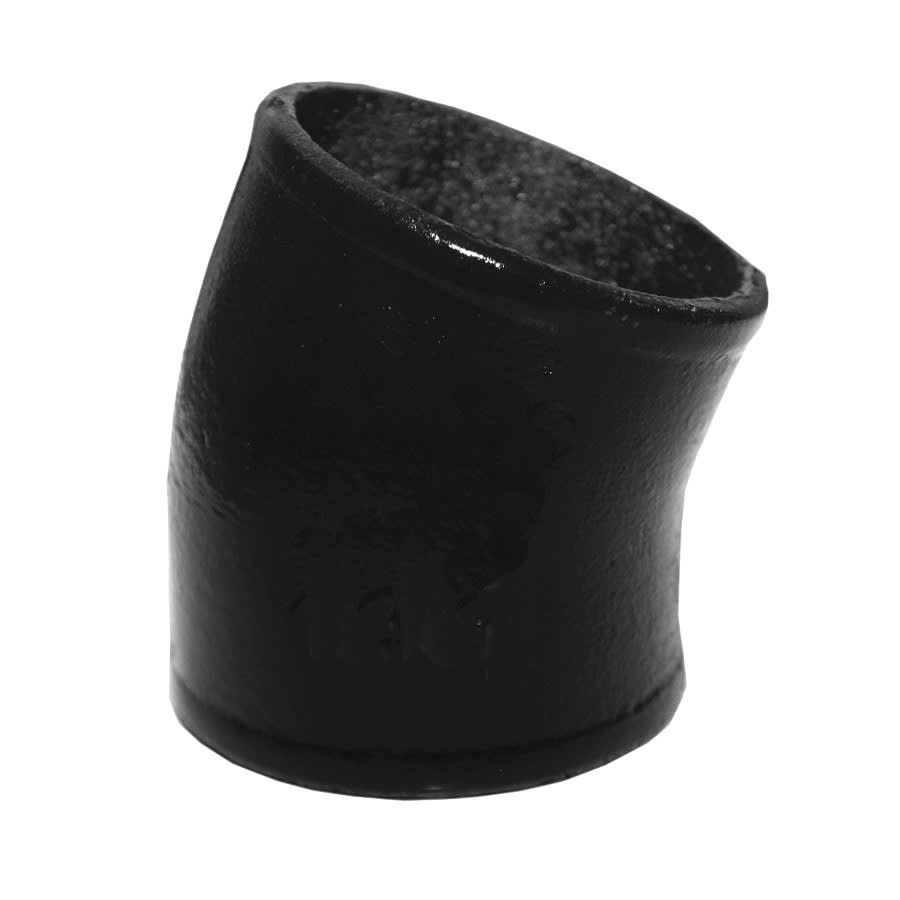 1/16 Bend, 8 in, No Hub, Cast Iron