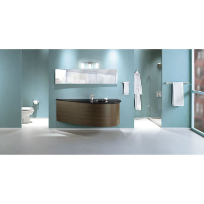 90 Degree 20" Wide 3 Light Reversible Bathroom Vanity Light Fixture