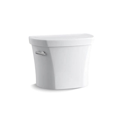 Wellworth® Toilet Tank, Bowl Mount, 14 in Rough, Left Hand Lever, 1.28 gpf, White