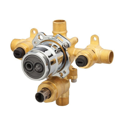 Horizontal Input Tub and Shower Valve