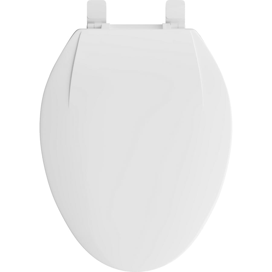 Elongated Closed-Front Toilet Seat and Lid