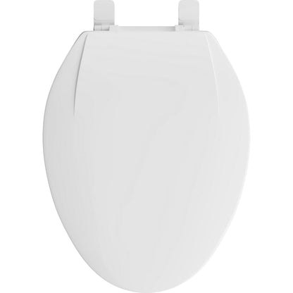 Elongated Closed-Front Toilet Seat and Lid