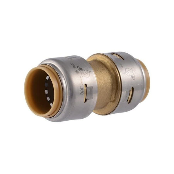 Max™ Coupling, 3/4 in, Push, Brass