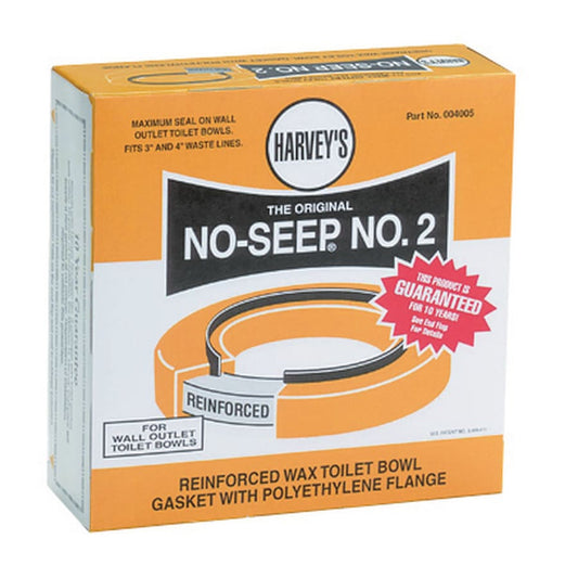 No-Seep® 3 or 4 in, No 2 Reinforced Wall Mount Gasket