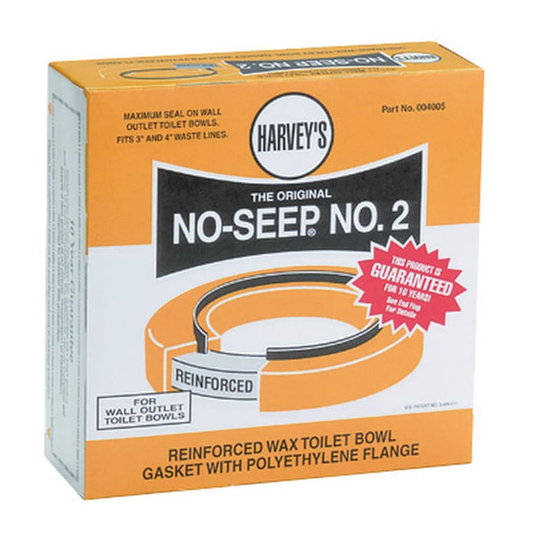No-Seep® 3 or 4 in, No 2 Reinforced Wall Mount Gasket