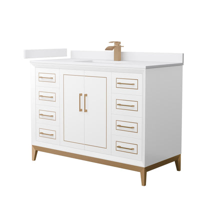 Marlena Single Bathroom Vanity - 48W x 35.25H x 22D