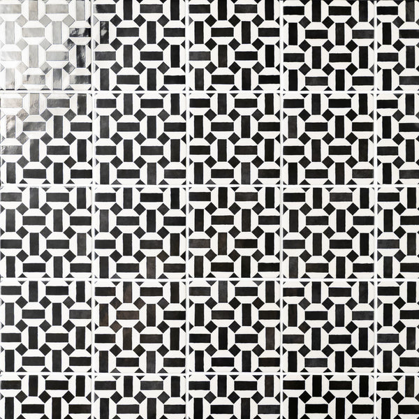 Cloé 5X5 Glossy Ceramic Tile in Loire