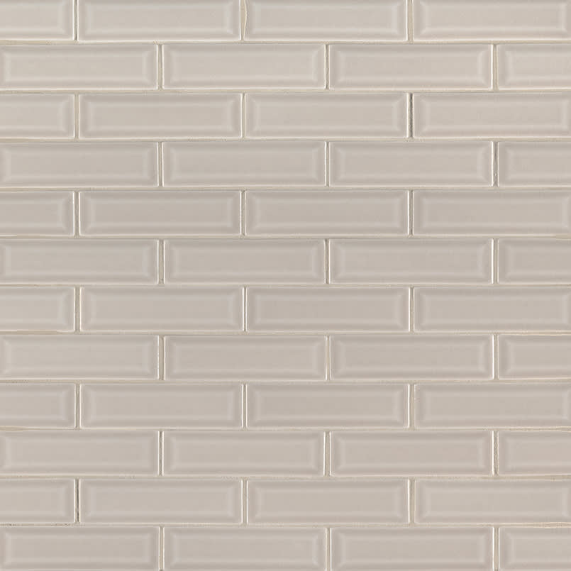 Portico Pearl Beveled Tile