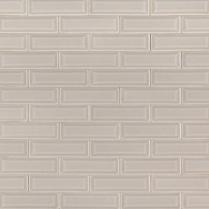 Portico Pearl Beveled Tile