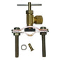 Saddle Clamp Needle Valve, 3/8 to 1-1/4 in, Brass