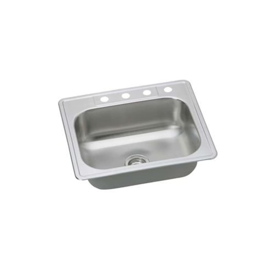 Bealeton 25" Drop In Single Basin Stainless Steel Kitchen Sink