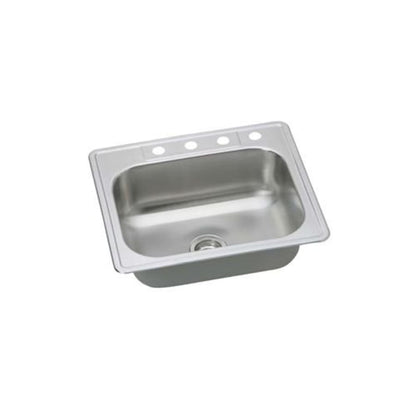 Bealeton 25" Drop In Single Basin Stainless Steel Kitchen Sink