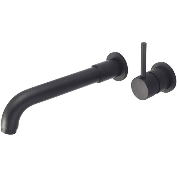 Motegi Single-Handle Wall Mount Roman Tub Faucet in Matte Black
