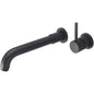 Motegi Single-Handle Wall Mount Roman Tub Faucet in Matte Black