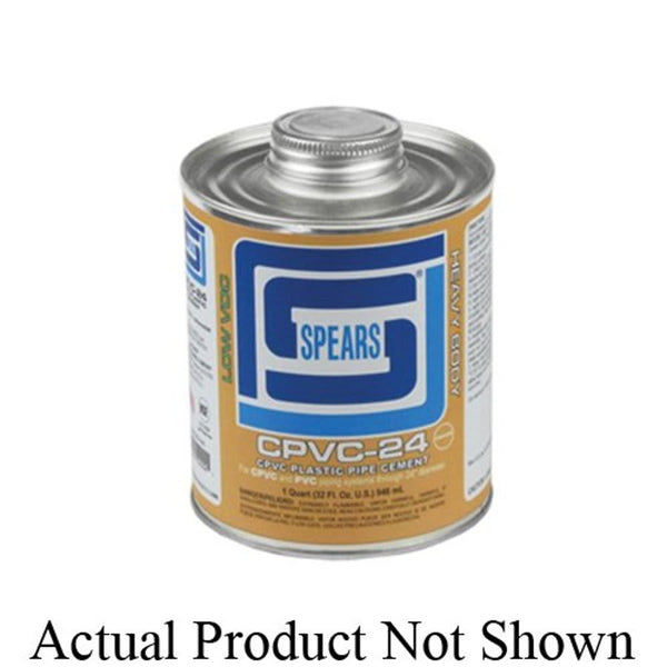 CPVC-24 Heavy Body Cement, 1/2 pt, Gray, For CPVC