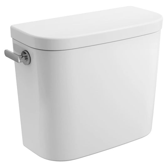 Essence Toilet Tank, Bowl Mount, 12 in Rough, ADA, Left Hand Lever, 1.28 gpf, Alpine White