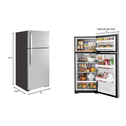 GE 16.6 CU FT FRIDGE