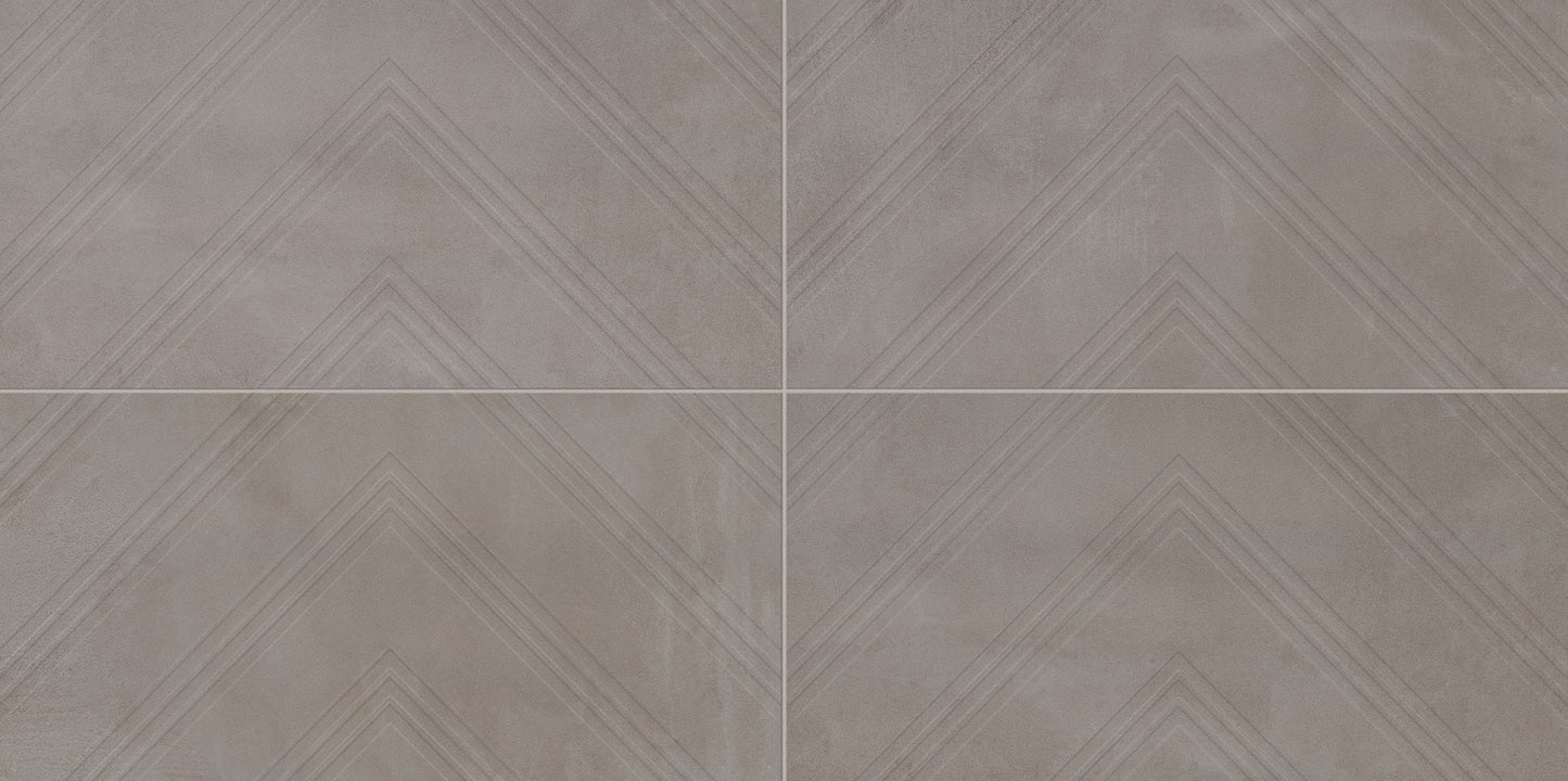 Chord Forte Grey Rectangle 6X24 Matte