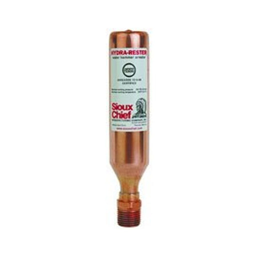 HydraRester™ Water Hammer Arrestor, 1/2 in, MNPT, Copper