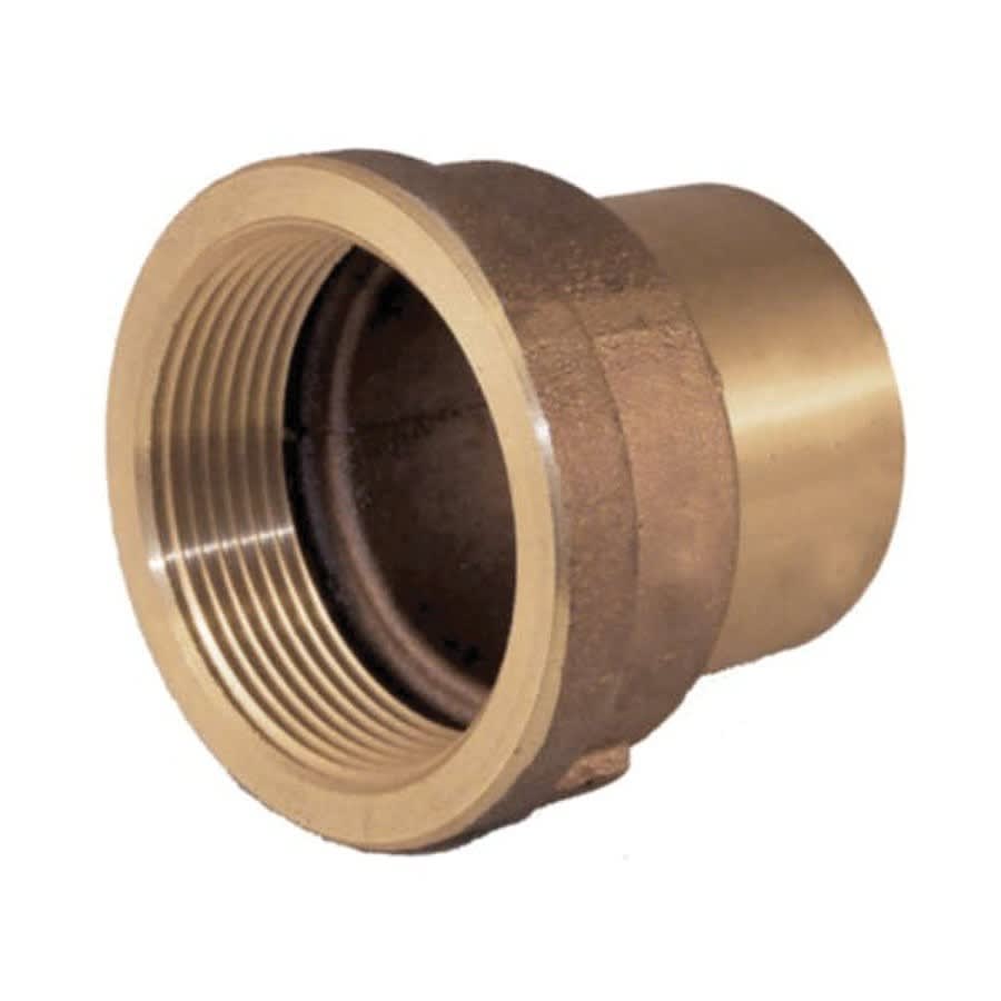Female Adapter, 3 in, Fitting x FNPT, Copper