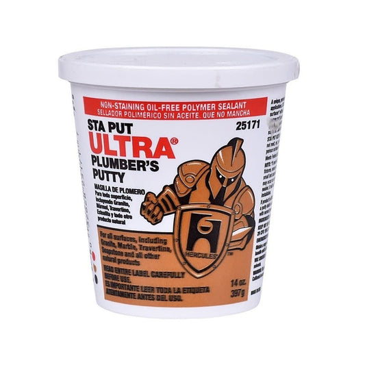 Sta Put® Plumber's Putty, 14 oz, Off-White