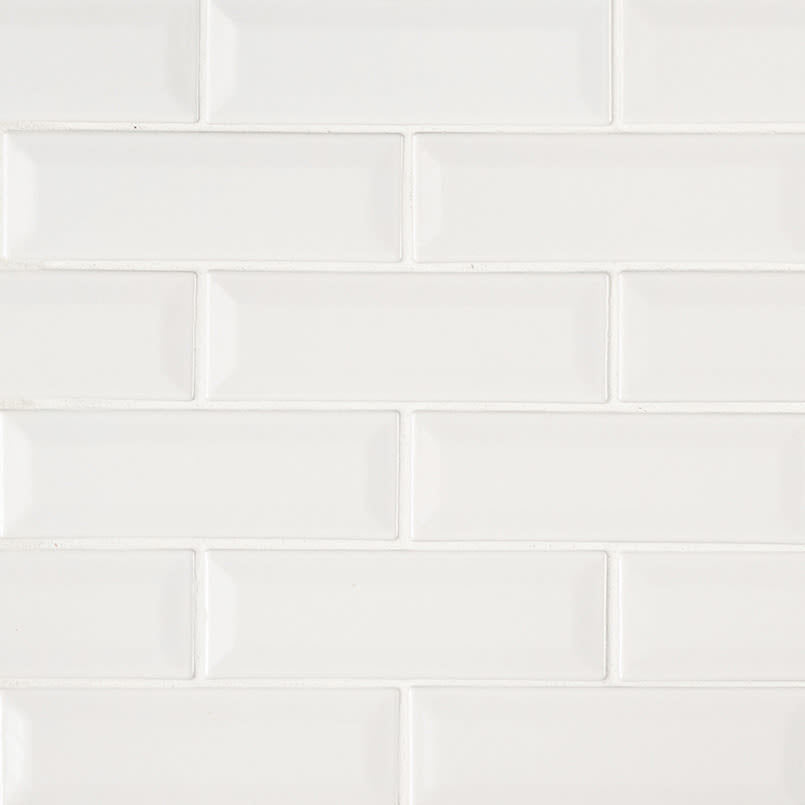 Whisper White Subway Tile 2x6