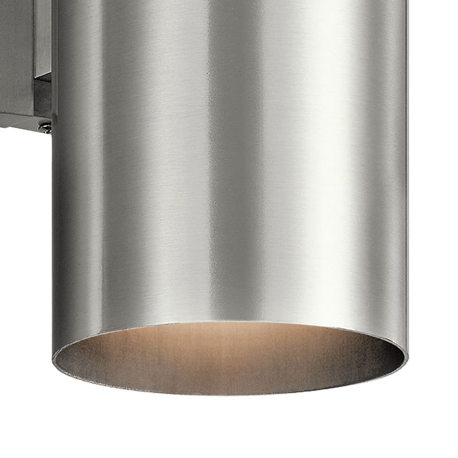 Cylinder 2 Light 15" Tall Outdoor Wall Sconce