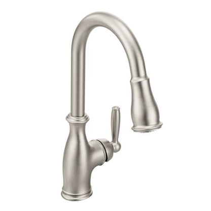 Brantford Single Handle Pulldown Spray Kitchen Faucet with Reflex Technology