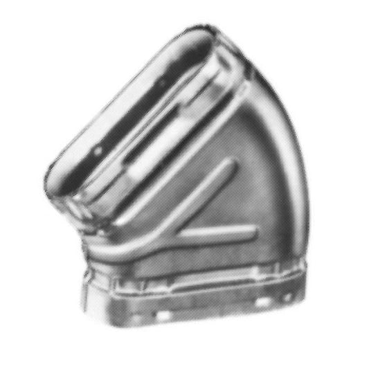 Oval Vent Elbow, 4 in Dia