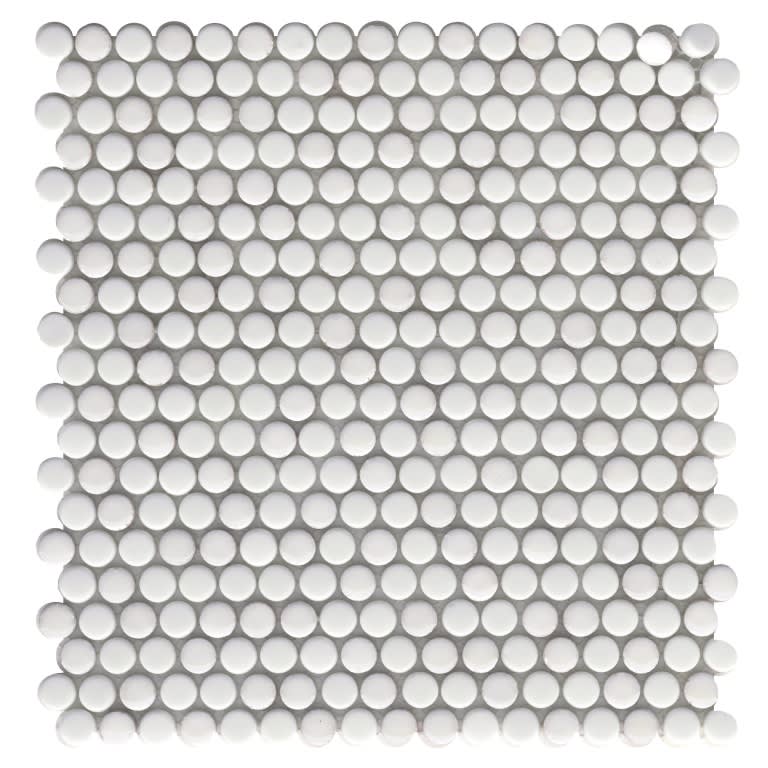 CONFETTI II WHITE PENNY 12X12