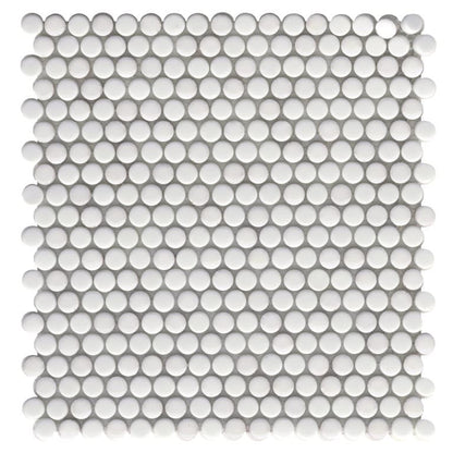 CONFETTI II WHITE PENNY 12X12