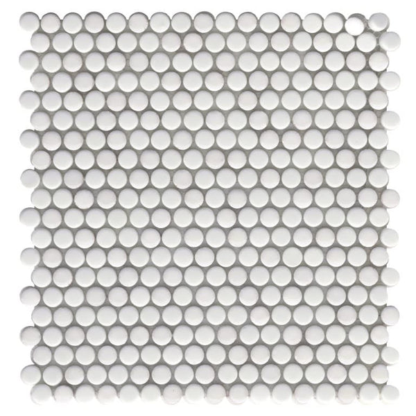 CONFETTI II WHITE PENNY 12X12