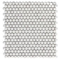CONFETTI II WHITE PENNY 12X12