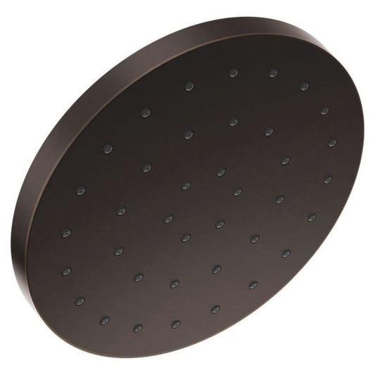 Universal Showering 12" Round 2.5 GPM Single Function Rain Shower Head with H2Okinetic Technology