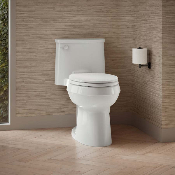 Adair 1.28 GPF One-Piece Elongated Comfort Height Toilet with AquaPiston Technology - Seat Included