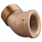 Street 45 deg Elbow, 1 in, MNPT x FNPT, Lead Free Brass, Rough Brass, Domestic