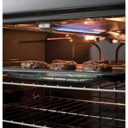 Ge® 30" Slide-In Front Control Gas Range