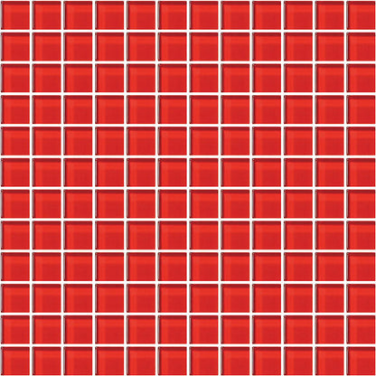 Color Appeal Cherry Straight Joint 1X1 Glass
