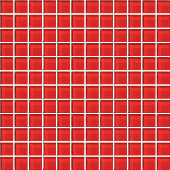 Color Appeal Cherry Straight Joint 1X1 Glass