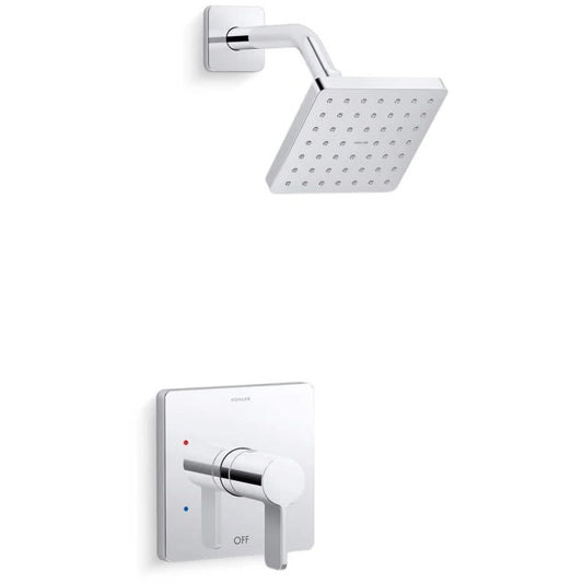 Parallel Shower Only Trim Package with 2.5 GPM Single Function Shower Head